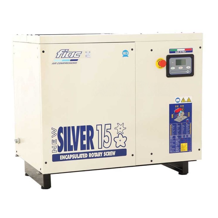 FIAC New Silver 15 ruuvikompressori, 15 HP, 10 bar, 1 430 l/min, 400 V