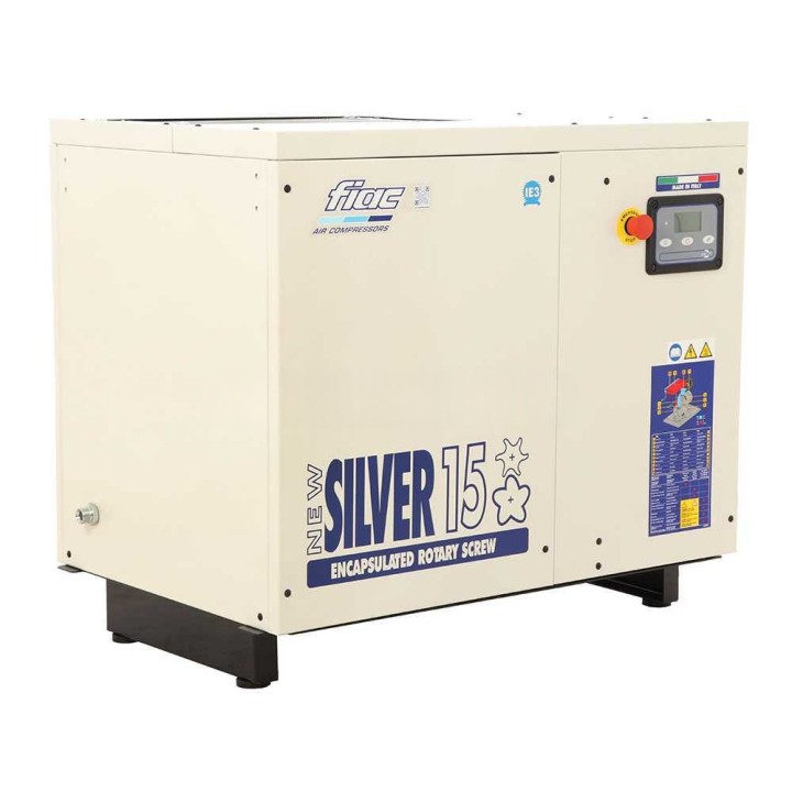 FIAC New Silver 15 ruuvikompressori, 15 HP, 10 bar, 1 430 l/min, 400 V