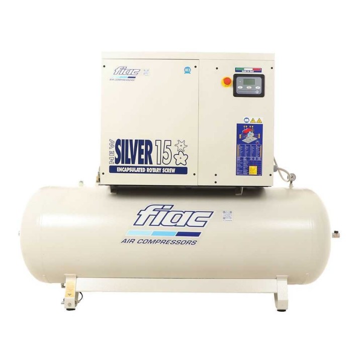 FIAC NEW SILVER 15/500 ruuvikompressori, 15 HP, 500 l, 10 bar