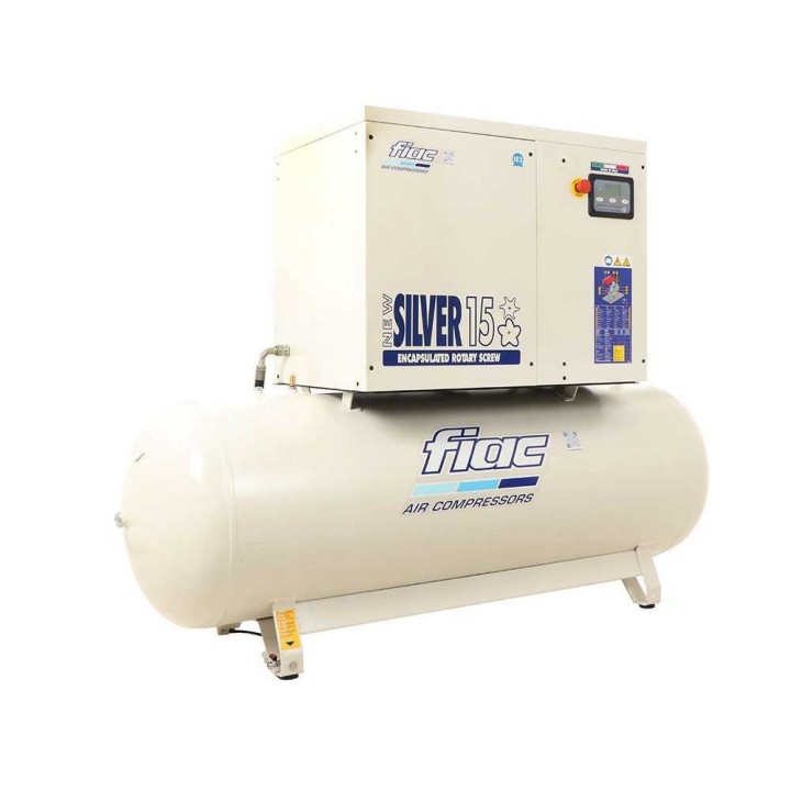 FIAC NEW SILVER 15/500 ruuvikompressori, 15 HP, 500 l, 10 bar