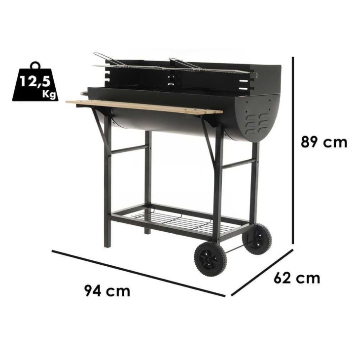 Royal Food CB 300 X hiiligrilli, 2 886 cm², ruostumattomat teräsritilät