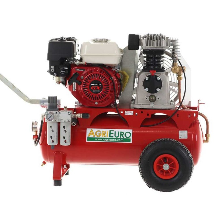 Tornado F 580 bensiinikompressori, Honda GX200, 6 HP, 37 l