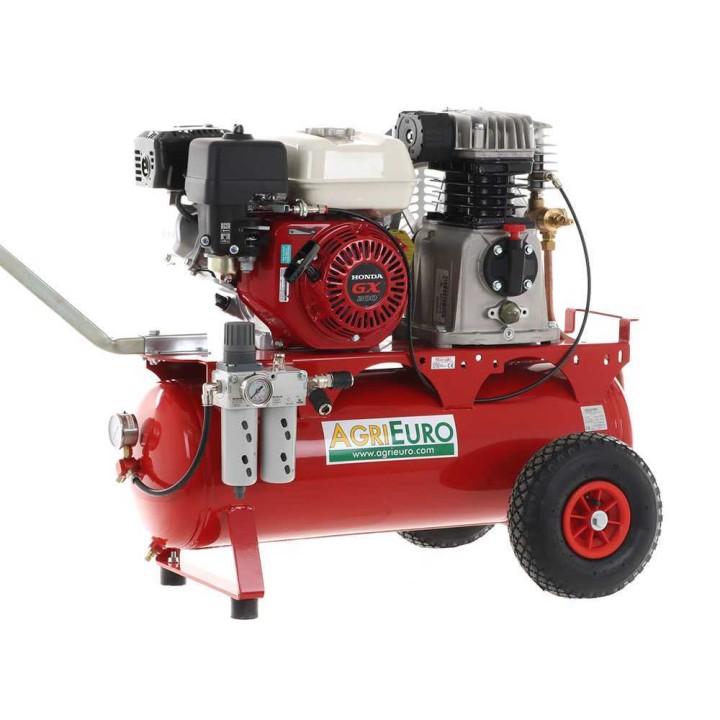 Tornado F 580 bensiinikompressori, Honda GX200, 6 HP, 37 l