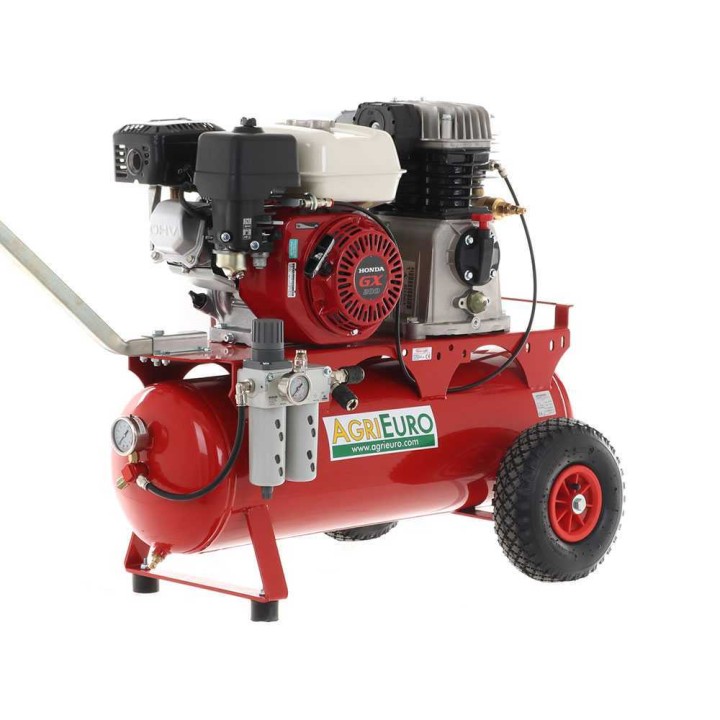 Tornado F 580 bensiinikompressori, Honda GX200, 6 HP, 37 l