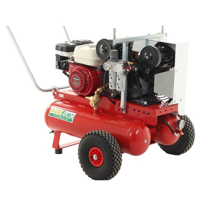 Tornado Double F 750 -kompressori, Honda GX200, 6 HP, 750 l/min, 11 bar