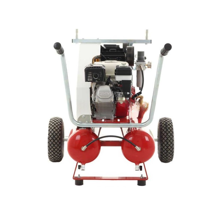Tornado Double F 750 -kompressori, Honda GX200, 6 HP, 750 l/min, 11 bar