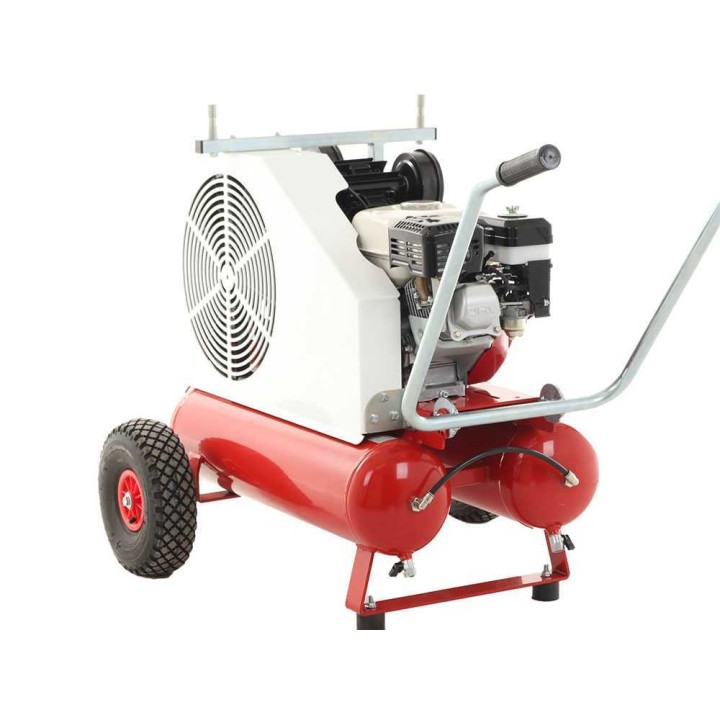 Tornado Double F 750 -kompressori, Honda GX200, 6 HP, 750 l/min, 11 bar