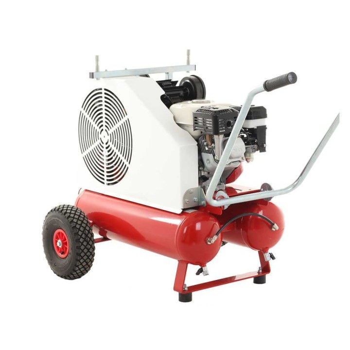 Tornado Double F 750 -kompressori, Honda GX200, 6 HP, 750 l/min, 11 bar