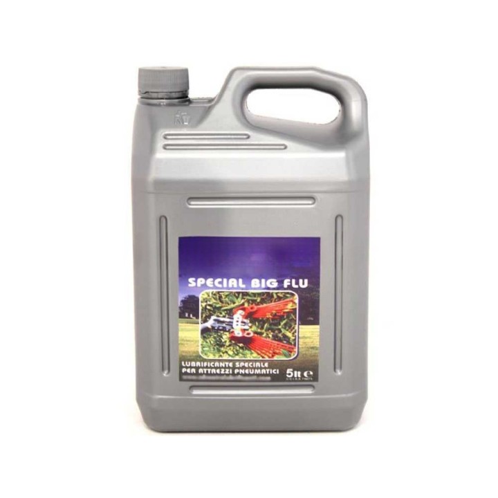 BIG FLU voiteluöljy paineilmalaitteille, 5 l