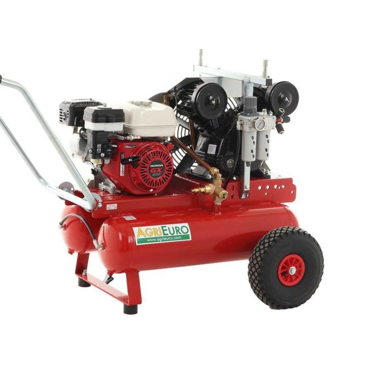 Tornado Double F 750 -kompressori, Honda GX200, 6 HP, 750 l/min, 11 bar