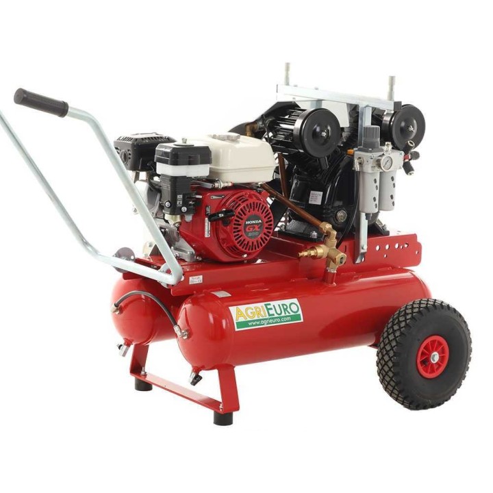 Tornado Double F 750 -kompressori, Honda GX200, 6 HP, 750 l/min, 11 bar