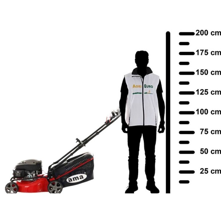 Ama TRX 421 bensiiniruohonleikkuri 3-in-1, 42 cm, 80 cm³, 45 l