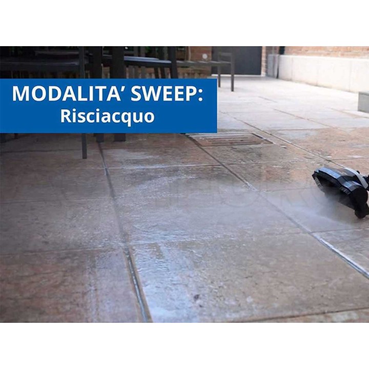 Annovi Reverberi Aqua Sweeper lattianpesuharja painepesuriin, 3 suutinta