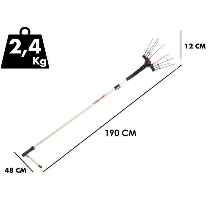 Castellari Vertigo C 12V oliivinkorjuukampa, 190–240 cm, 258 W
