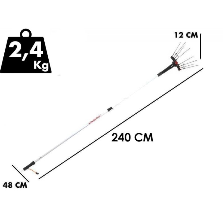 Castellari Vertigo C 12V oliivinkorjuukampa, 190–240 cm, 258 W