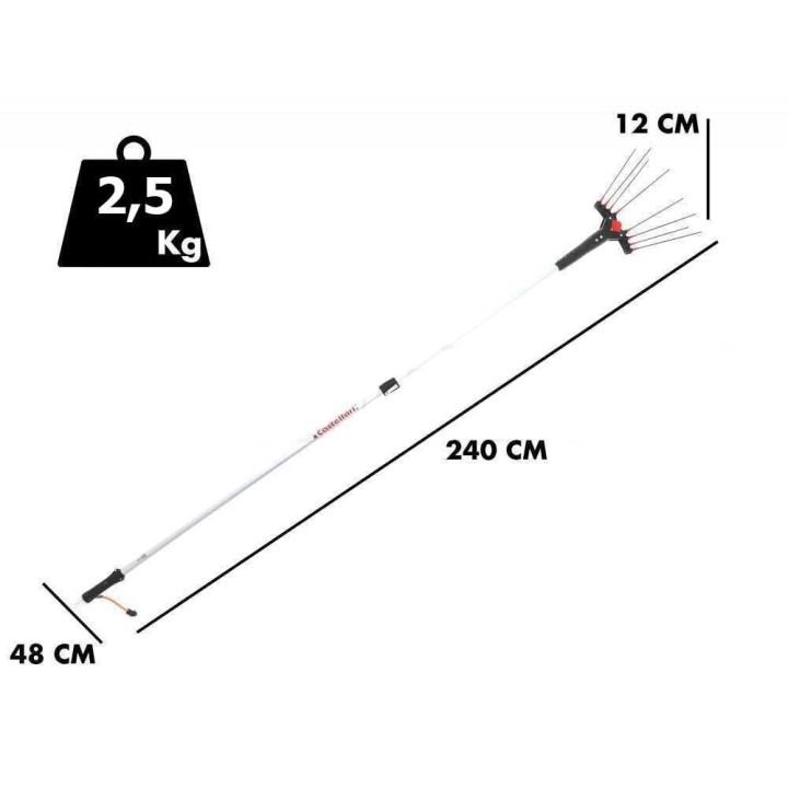 Castellari Vertigo C 30V oliivinkorjuulaite, 190–240 cm, 30 V