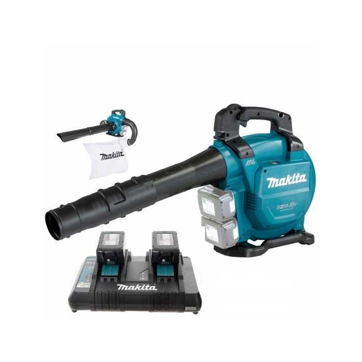 Makita DUB363ZV akkukäyttöinen puhallin ja imuri 36 V 5 Ah