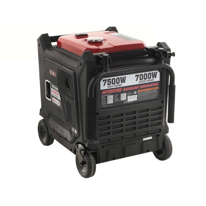 PTGA 9000 invertterigeneraattori, 7,5 kW, 230 V, bensiinikäyttöinen, vaimennettu