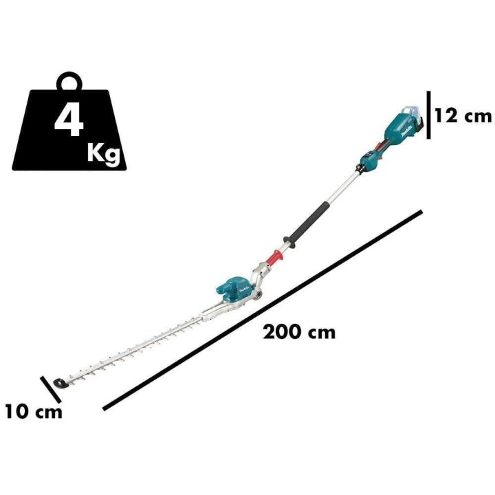 Makita DUN500 akkukäyttöinen pensasleikkuri, 50 cm, 18 V/3 Ah