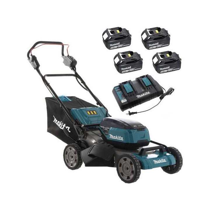 Makita DLM530PT4 akkuruohonleikkuri 36 V 53 cm 4 akkua