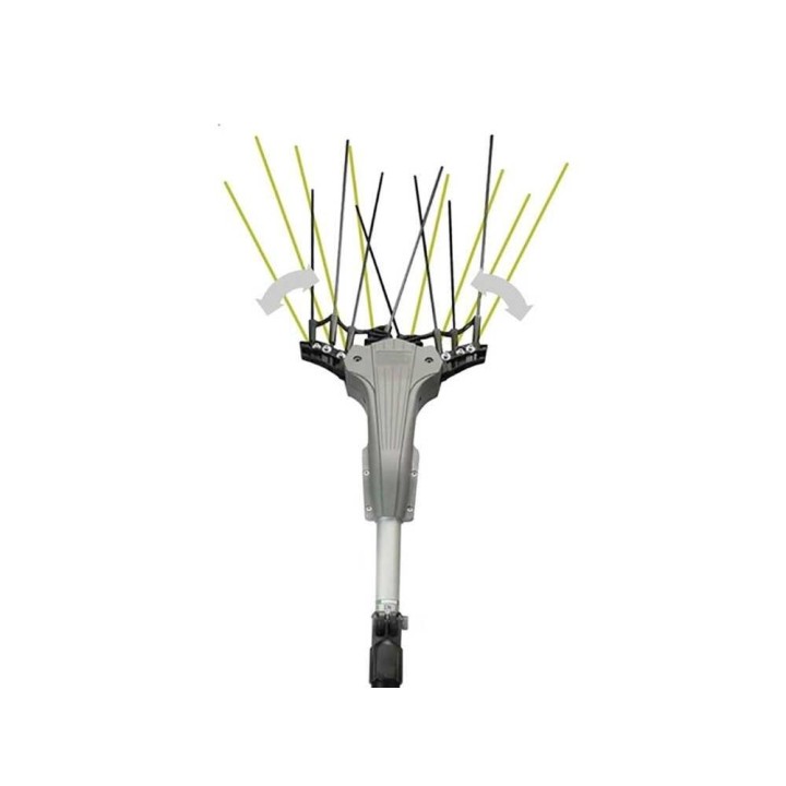 Volpi Olytech Mondial 845L sähköinen oliivinkorjuukampa, 210–300 cm, 350 W, 44 V
