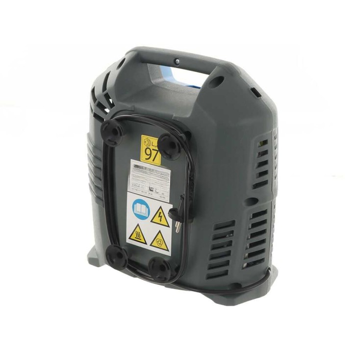 Abac Suitcase - 0 öljytön kannettava kompressori, 1,5 HP, 8 bar, 230 V