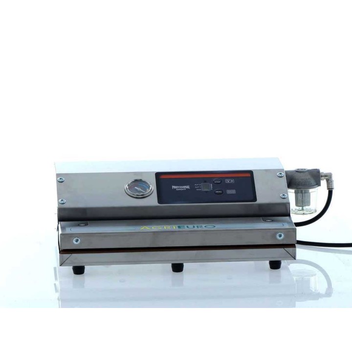 Euro 370 Inox tyhjiöpakkauskone, 37 cm, 150 W, ruostumaton teräs