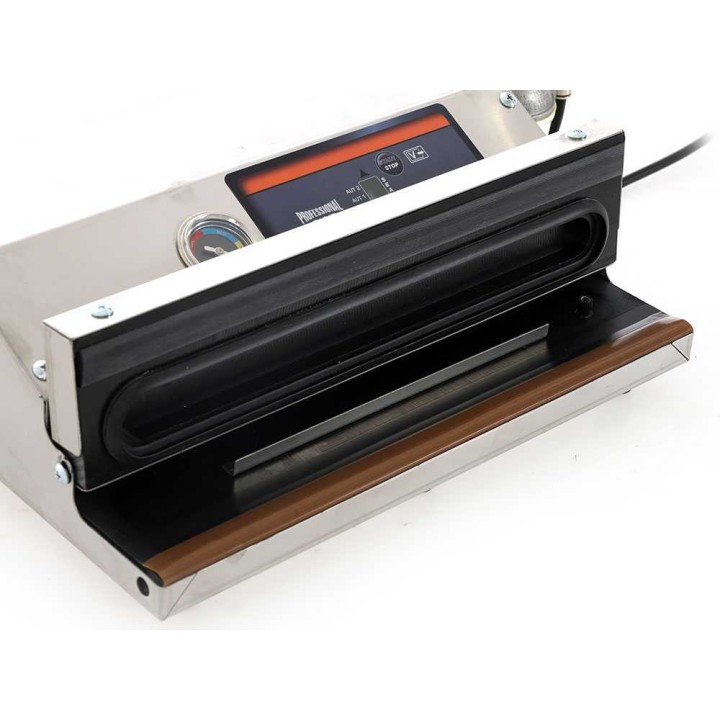 Euro 370 Inox tyhjiöpakkauskone, 37 cm, 150 W, ruostumaton teräs