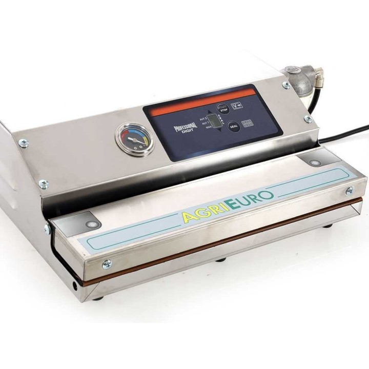 Euro 370 Inox tyhjiöpakkauskone, 37 cm, 150 W, ruostumaton teräs