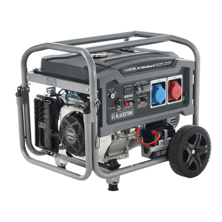 BlackStone BG 11050-FullPower ES bensiinikäyttöinen generaattori, 7,8 kW, AVR, ATS