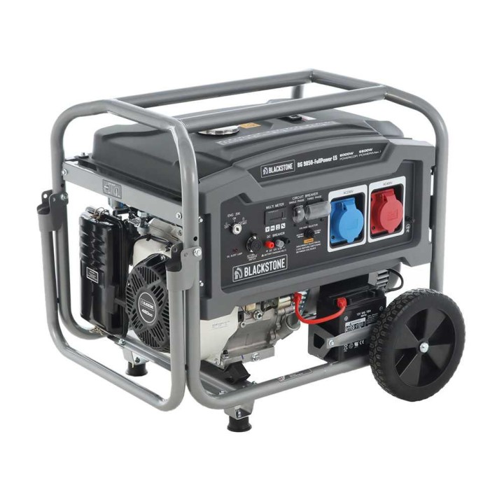BlackStone BG 9050-FullPower ES bensiinikäyttöinen generaattori, 6,6 kW, AVR, ATS