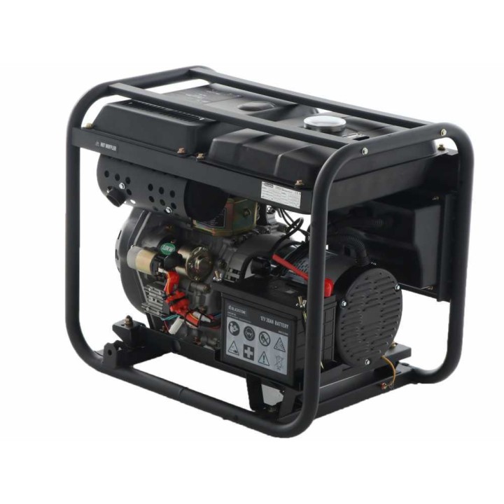BlackStone OFB 8500-3 D-ES FP dieselgeneraattori, 6,4 kW, AVR ja ATS