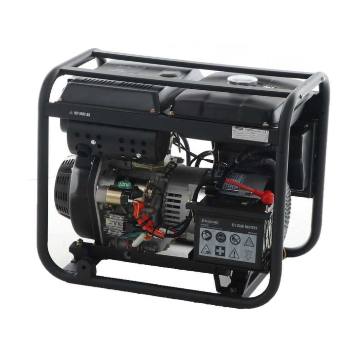 BlackStone OFB 8500-3 D-ES FP dieselgeneraattori, 6,4 kW, AVR, ATS, kolmivaiheinen