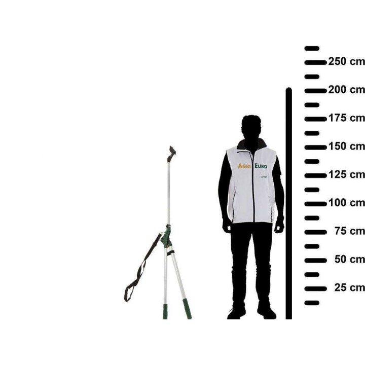 GeoTech FGP-150 pitkävartiset oksasakset, 150 cm, enintään 40 mm oksille