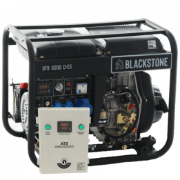 BlackStone OFB 6000 D ES dieselgeneraattori 5 kW 5 3 kW 230 V ATS