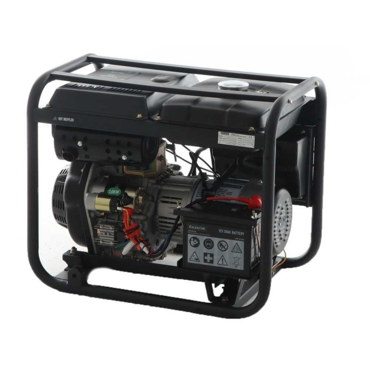 BlackStone OFB 6000 D-ES dieselgeneraattori, 5 kW, 5,3 kW, 230 V, ATS