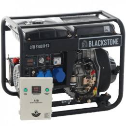 BlackStone OFB 8500 D ES dieselaggregaatti 6 kW 6 3 kW 230 V ATS