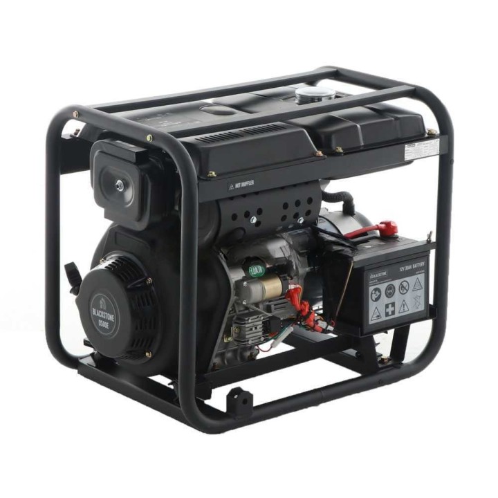 BlackStone OFB 8500 D-ES dieselaggregaatti, 6 kW, 6,3 kW, 230 V, ATS
