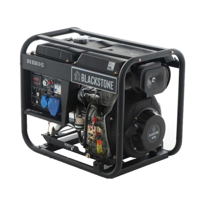 BlackStone OFB 8500 D-ES dieselaggregaatti, 6 kW, 6,3 kW, 230 V, ATS