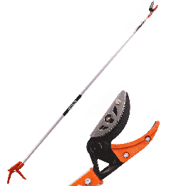 GeoTech FP 180 oksasakset kiinteällä varrella 174 cm 15 mm leikkaa ja pitää