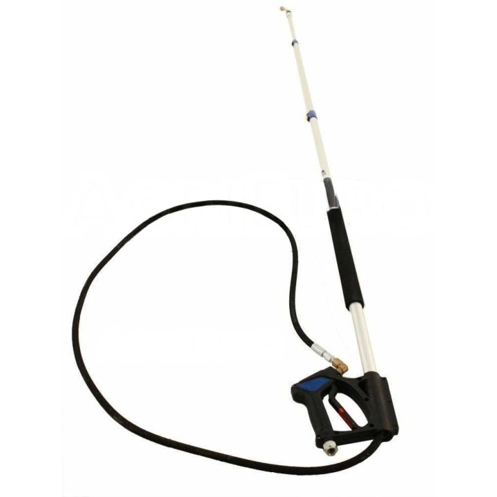 Teleskooppinen painepesurin varsi 4,7 m, alumiinia, 279 bar, 10 l/min