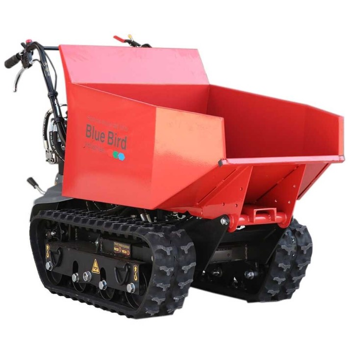 Blue Bird Transporter 500 D telaketjukärry 500 kg hydraulinen dumper lava