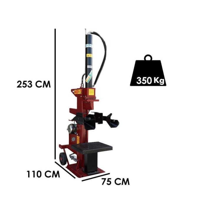 SIE 20 pystymallinen sähköklapikone, 20 t, 2 200 W, 230 V