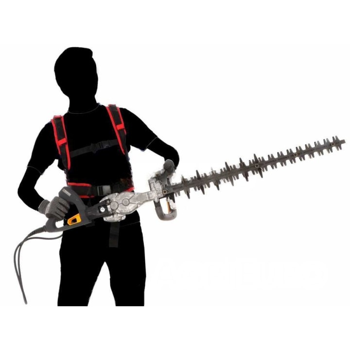 Zanon Raptor 750 akkukäyttöinen pensasleikkuri, 75 cm, 700 W, ilman akkua ja laturia