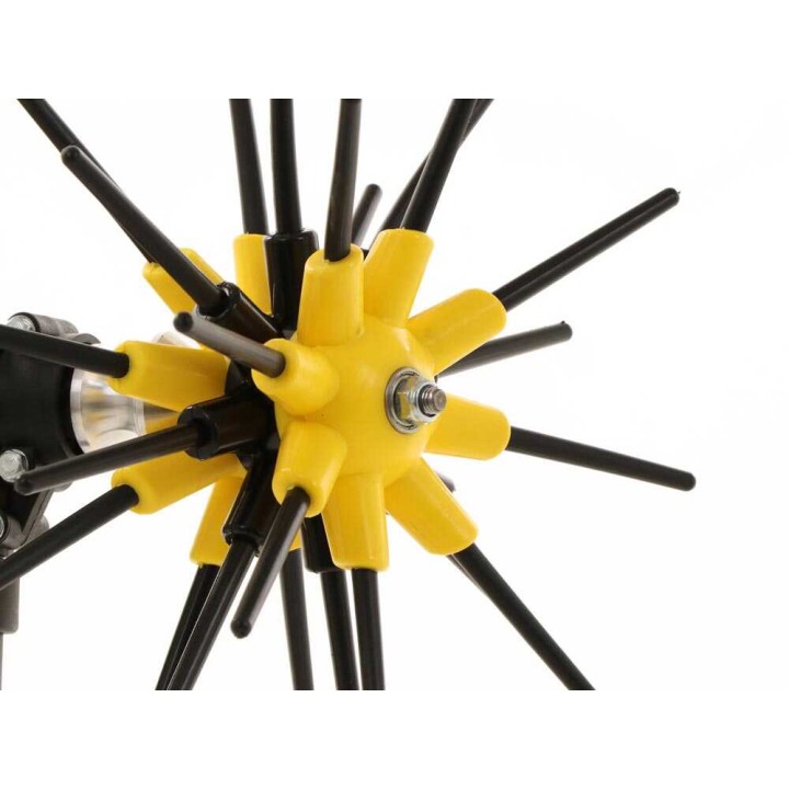 ASTERAS MAX CARBON -oliivinkorjuukampa, 400 W, 250 cm hiilikuituvarsi