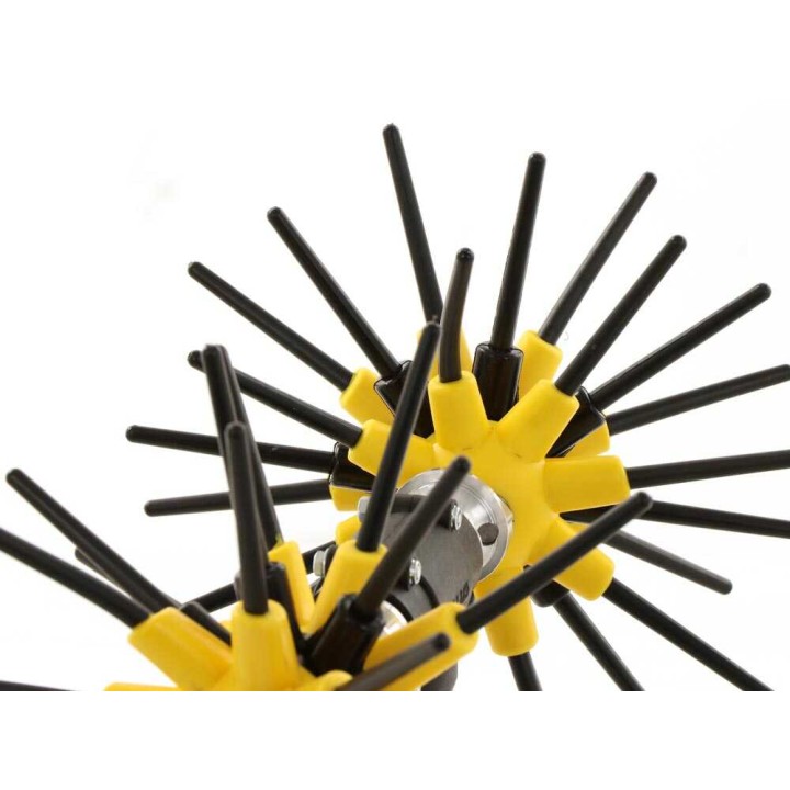 ASTERAS MAX CARBON -oliivinkorjuukampa, 400 W, 250 cm hiilikuituvarsi