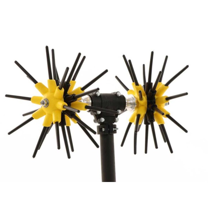ASTERAS MAX CARBON -oliivinkorjuukampa, 400 W, 250 cm hiilikuituvarsi