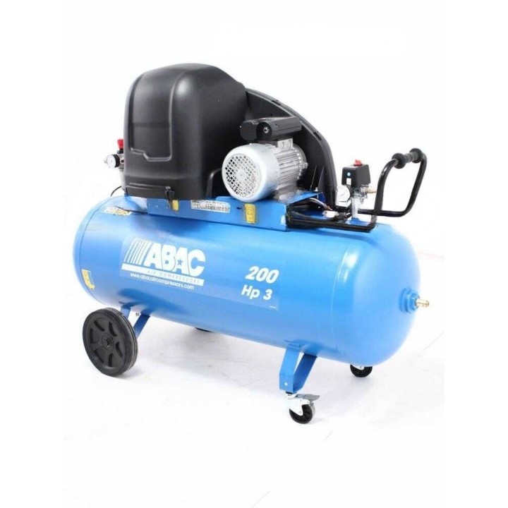 ABAC S A39B/200 CM3 hiljainen kompressori, 3 HP, 200 l, 230 V