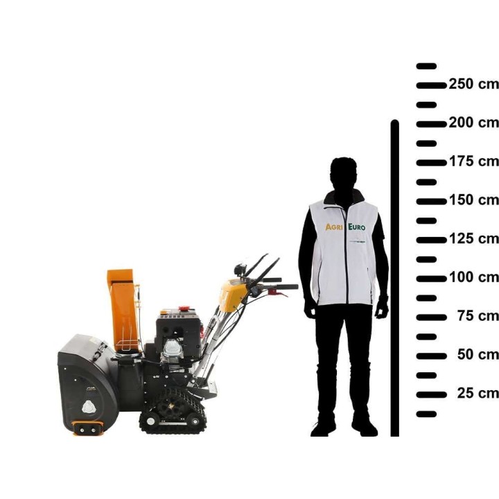 Stiga ST 5266 P TRAC telavetoinen lumilinko, 8,3 HP, 66 cm, sähkökäynnistys
