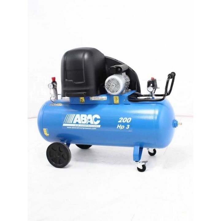 ABAC S A39B/200 CM3 hiljainen kompressori, 3 HP, 200 l, 230 V